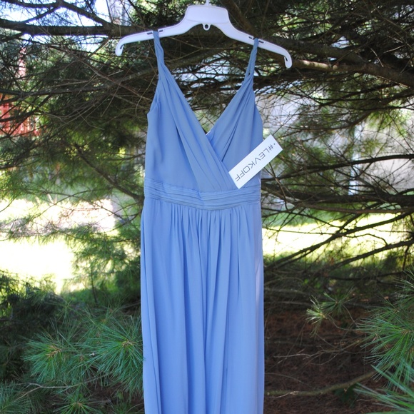 NWT #LEVKOFF Bridesmaid Dress Style 7021 - Picture 7 of 8